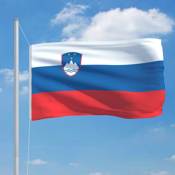 Slovenian lippu 90x150 cm