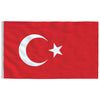 Turkin lippu 90x150 cm