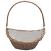 286987 vidaXL Firewood Basket with Handle 57x46,5x52 cm Brown Willow