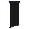 Parvekkeen sivumarkiisi 85x250 cm musta