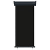 Parvekkeen sivumarkiisi 85x250 cm musta