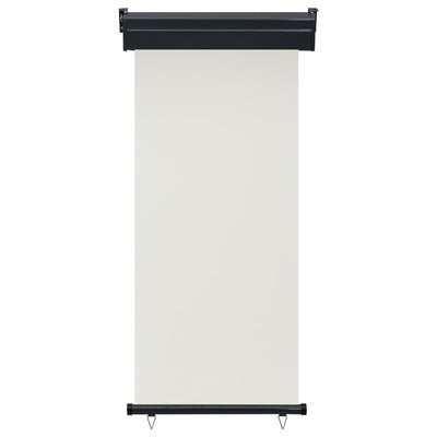 Parvekkeen sivumarkiisi 85x250 cm kerma