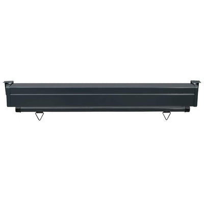 Parvekkeen sivumarkiisi 125x250 cm punainen