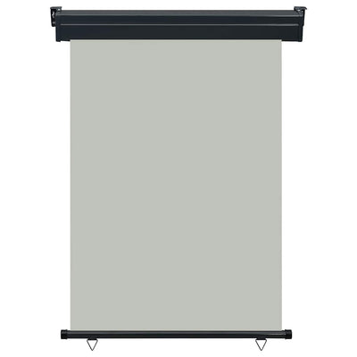 Harmaa parvekkeen sivumarkiisi Hien 125x250cm