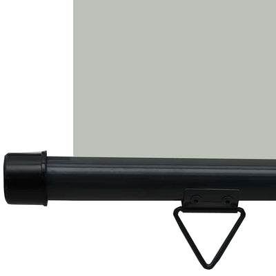 Parvekkeen sivumarkiisi 125x250 cm harmaa