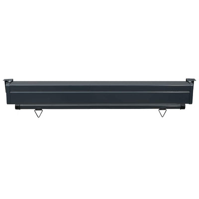 Parvekkeen sivumarkiisi 125x250 cm ruskea