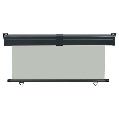 Harmaa parvekkeen sivumarkiisi Hien 170x250cm