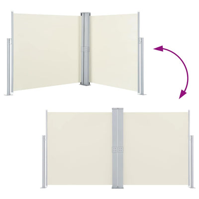 Kerma sisäänvedettävä sivumarkiisi Solimna 140x600cm