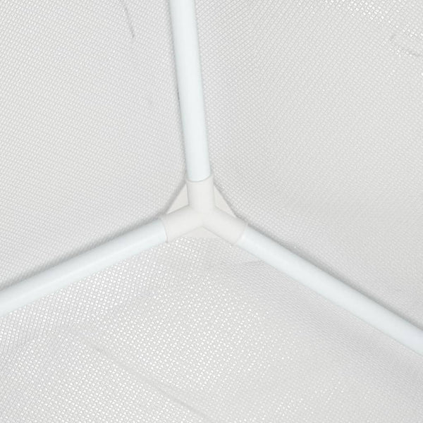 Valkoinen juhlateltta Nam 4x6 m