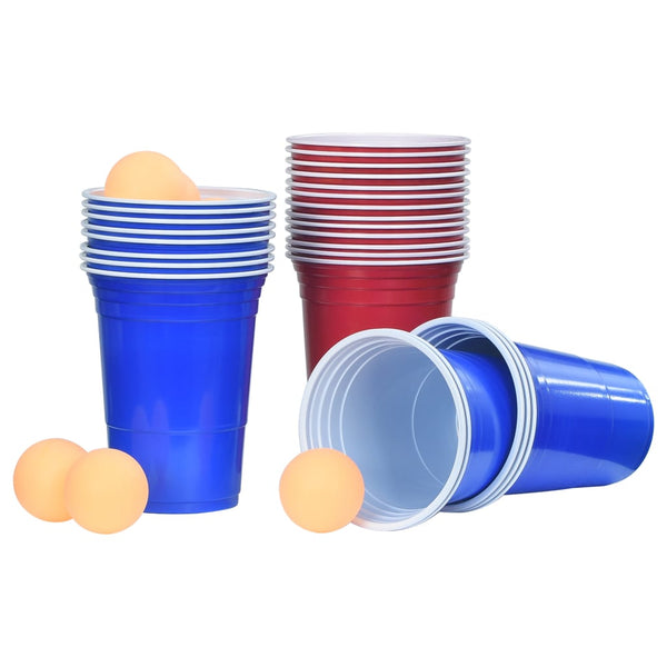 Beer pong sarja 0,5 l muovi