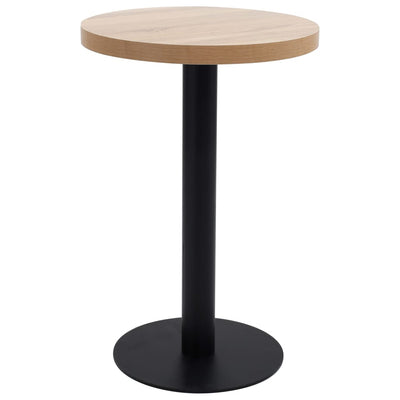 Vaaleanruskea bistropöytä Iraida 50cm (mdf)
