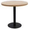 Vaaleanruskea bistropöytä Iraida 80cm (mdf)
