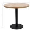 Bistropöytä vaaleanruskea 80 cm MDF