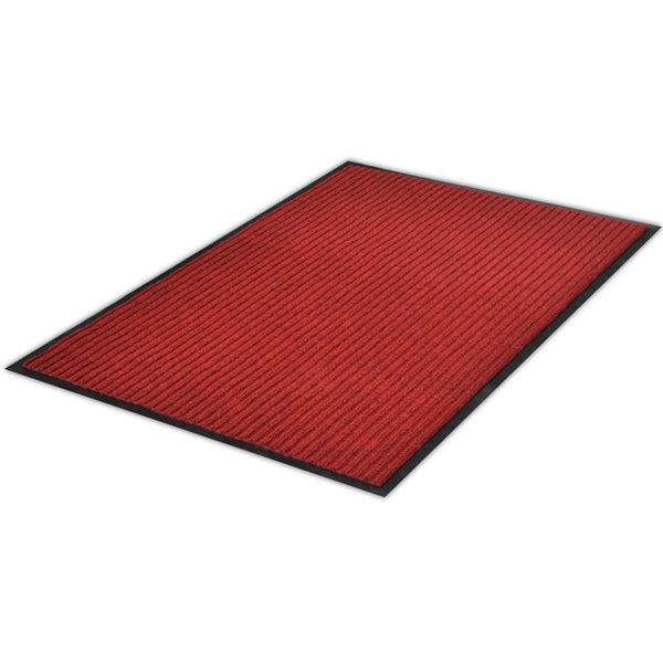 Punainen ovimatto Irofte 117x220cm (pvc)