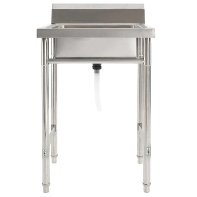 Ruostumaton teräs keittiön pesuallas Reda (yksialtainen)