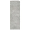 Betoninharmaa lipasto Licxanadra 50x34x96cm (6 vetolaatikolla puinen)