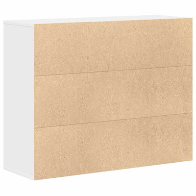 Valkoinen senkki Botskor 88x30x70cm (puinen)