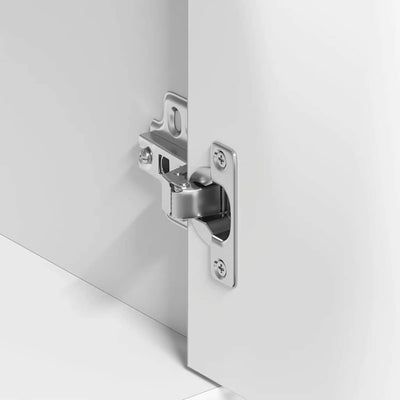 Valkoinen senkki Botskor 88x30x70cm (puinen)