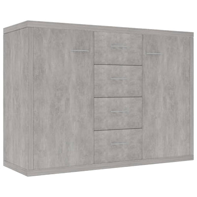 Senkki betoninharmaa 88x30x65 cm tekninen puu