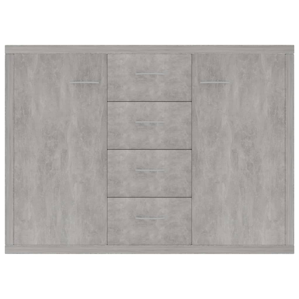 Betoninharmaa senkki Aracsia 88x30x65cm (puinen)