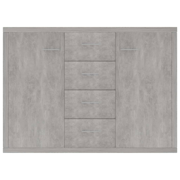 Betoninharmaa senkki Aracsia 88x30x65cm (puinen)