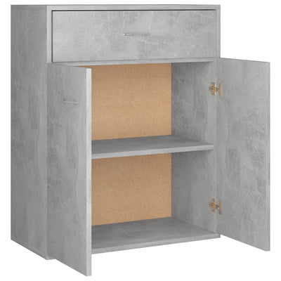 Senkki betoninharmaa 60x30x75 cm tekninen puu