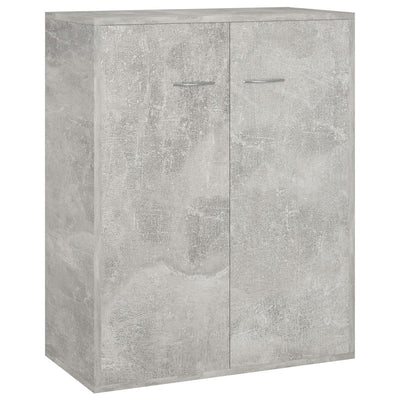 Senkki betoninharmaa 60x30x75 cm tekninen puu