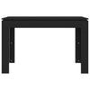 Musta ruokapöytä Doczi 120x60x76cm (puinen)