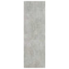 Kirjahylly Betoni Harmaa 40x24x75 cm Engineered Wood