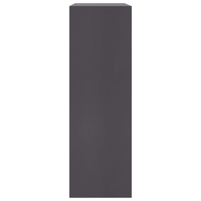 Kirjahylly harmaa 60x24x76 cm tekninen puu