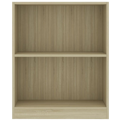 Kirjahylly Sonoma-tammi 60x24x76 cm tekninen puu