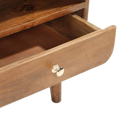 TV-taso 90x35x47 cm täysi mangopuu