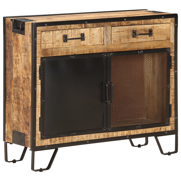 Senkki 80x31x71 cm karkea mangopuu