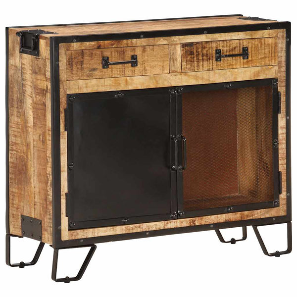 Senkki 80x31x71 cm karkea mangopuu