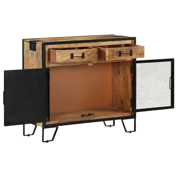 Senkki 80x31x71 cm karkea mangopuu