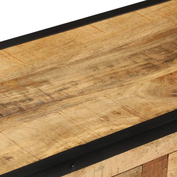 Senkki 80x31x71 cm karkea mangopuu