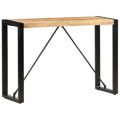 Konsolipöytä 110x35x76 cm täysi mangopuu