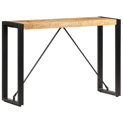 Konsolipöytä 110x35x76 cm täysi mangopuu