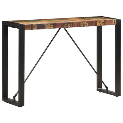 Konsolipöytä 110x35x76 cm täysi kierrätetty puu