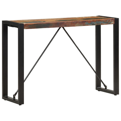 Konsolipöytä 110x35x76 cm täysi kierrätetty puu