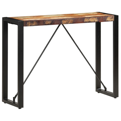 Konsolipöytä 110x35x76 cm täysi kierrätetty puu