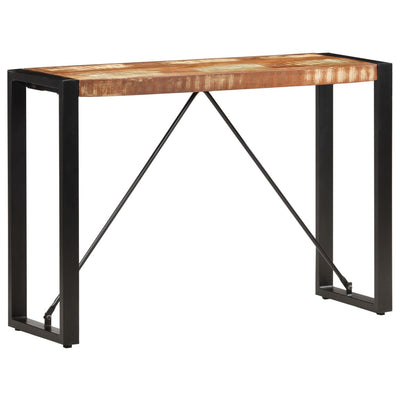 Konsolipöytä 110x35x76 cm täysi kierrätetty puu