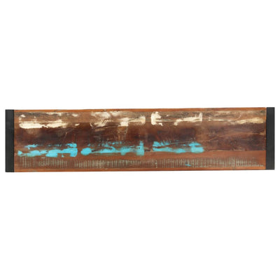 Sivupöytä 150x35x76 cm täysi kierrätetty puu