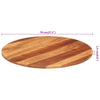 Pöytälevy Nefiod 70cm (akaasiapuu pyöreä 15-16 mm)