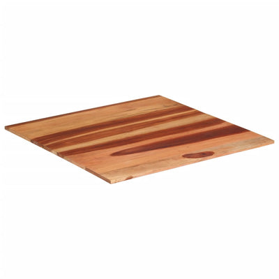 Pöytälevy täysi akaasiapuu 15-16 mm 80x80 cm