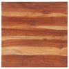 Pöytälevy täysi akaasiapuu 25-27 mm 60x60 cm