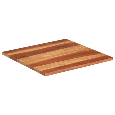 Pöytälevy täysi akaasiapuu 25-27 mm 70x70 cm