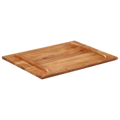 Pöytälevy täysi akaasiapuu 25-27 mm 70x90 cm