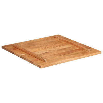Pöytälevy täysi akaasiapuu 25-27 mm 80x80 cm