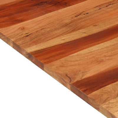 Pöytälevy täysi akaasiapuu 25-27 mm 80x80 cm